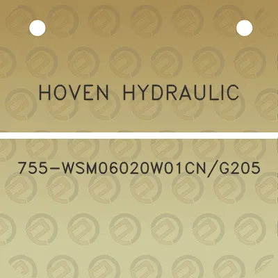 hoven-hydraulic-755-wsm06020w01cng205