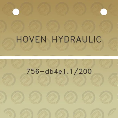 hoven-hydraulic-756-db4e11200