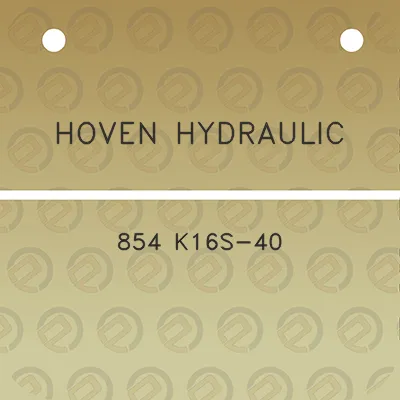 hoven-hydraulic-854-k16s-40