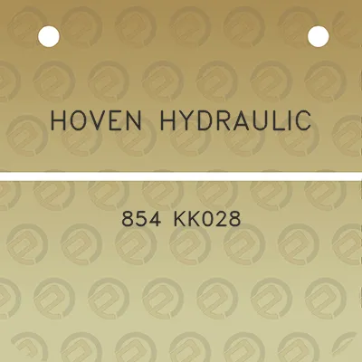 hoven-hydraulic-854-kk028