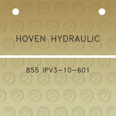 hoven-hydraulic-855-ipv3-10-601