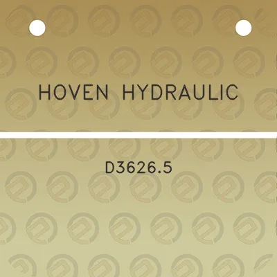 hoven-hydraulic-d36265