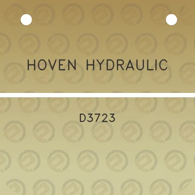 hoven-hydraulic-d3723