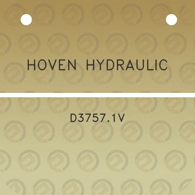 hoven-hydraulic-d37571v