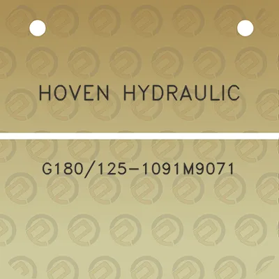 hoven-hydraulic-g180125-1091m9071