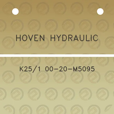 hoven-hydraulic-k251-00-20-m5095