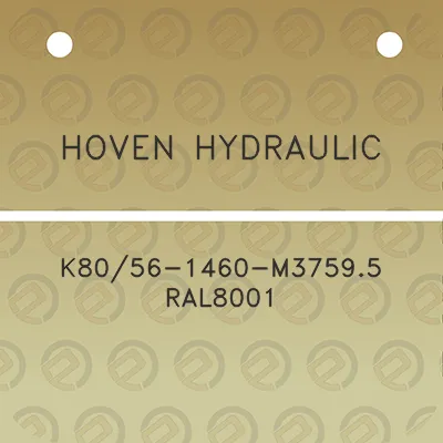 hoven-hydraulic-k8056-1460-m37595-ral8001