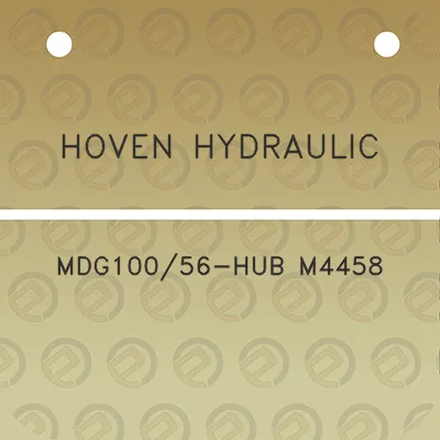 hoven-hydraulic-mdg10056-hub-m4458