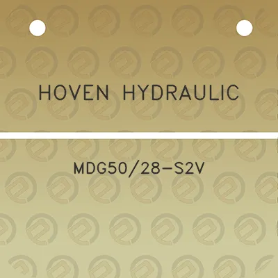 hoven-hydraulic-mdg5028-s2v