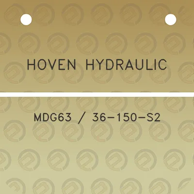 hoven-hydraulic-mdg63-36-150-s2