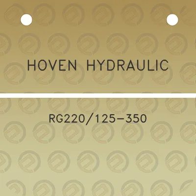 hoven-hydraulic-rg220125-350