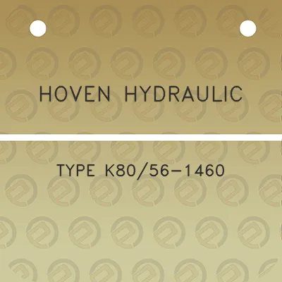 hoven-hydraulic-type-k8056-1460