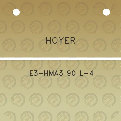 hoyer-ie3-hma3-90-l-4