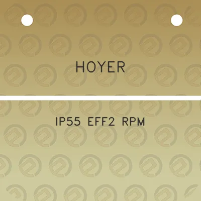 hoyer-ip55-eff2-rpm