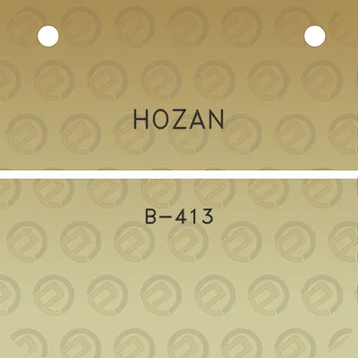 hozan-b-413