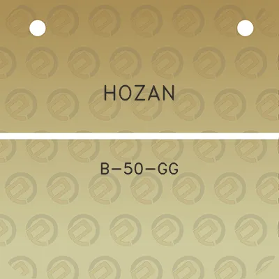 hozan-b-50-gg