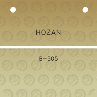 hozan-b-505