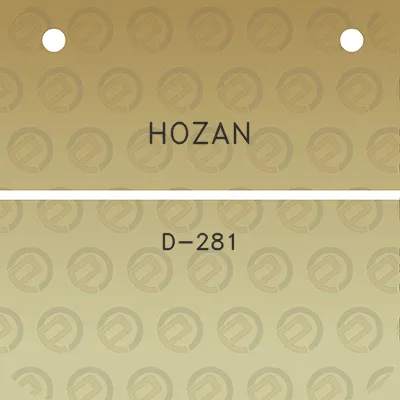 hozan-d-281