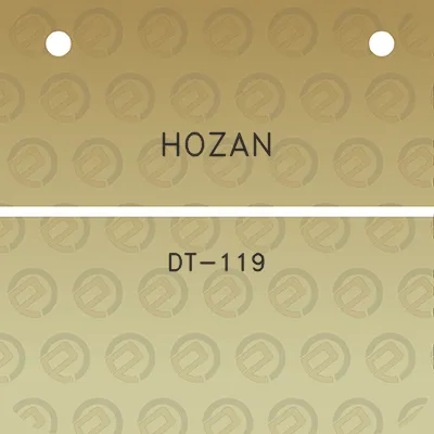 hozan-dt-119