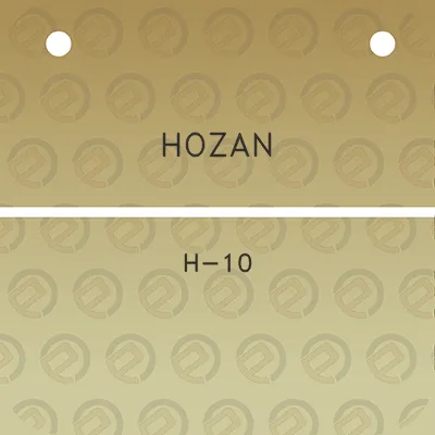 hozan-h-10