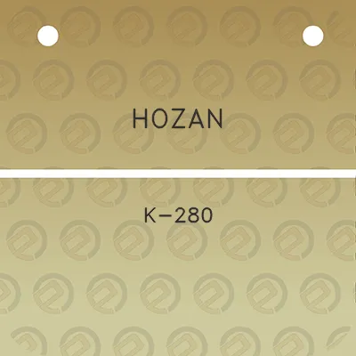 hozan-k-280