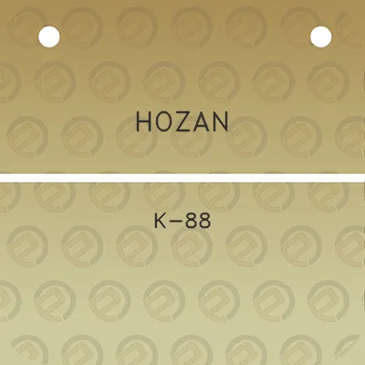 hozan-k-88