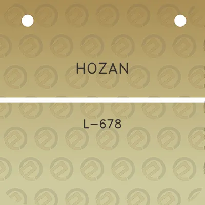 hozan-l-678