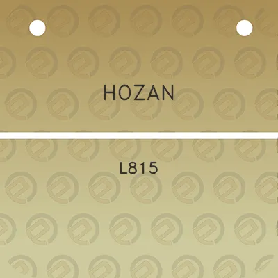 hozan-l815