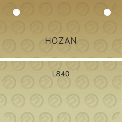 hozan-l840