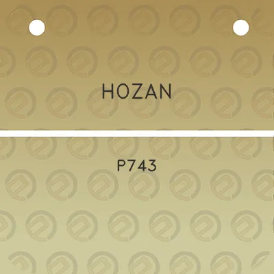 hozan-p743