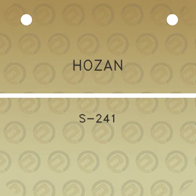 hozan-s-241