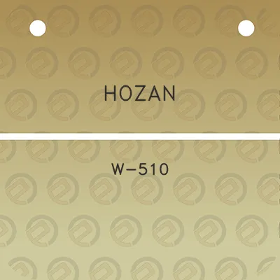 hozan-w-510