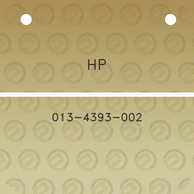 hp-013-4393-002