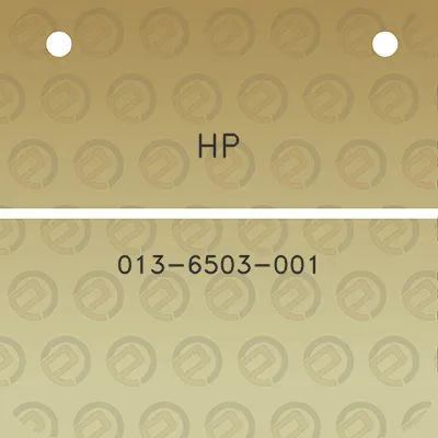 hp-013-6503-001