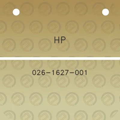 hp-026-1627-001