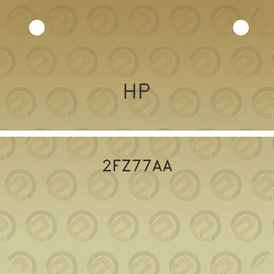 hp-2fz77aa