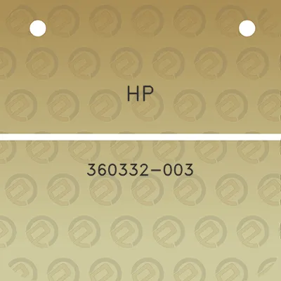 hp-360332-003