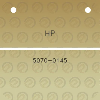 hp-5070-0145