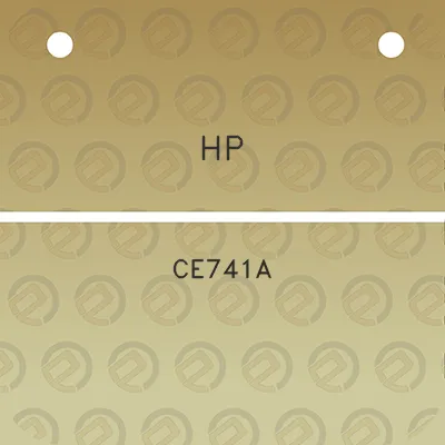 hp-ce741a