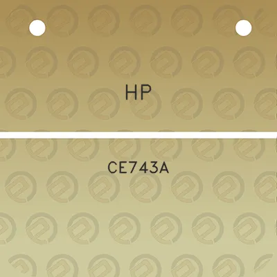 hp-ce743a