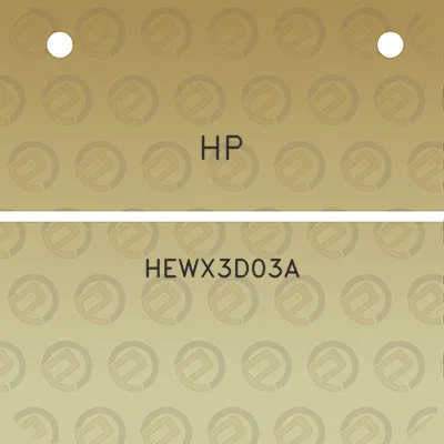 hp-hewx3d03a