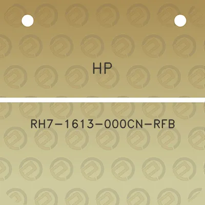 hp-rh7-1613-000cn-rfb