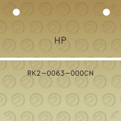 hp-rk2-0063-000cn