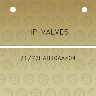 hp-valves-7172hah10aa404