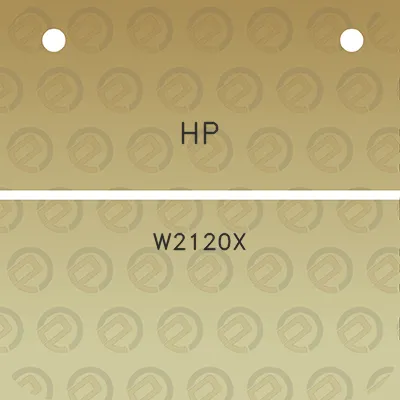 hp-w2120x