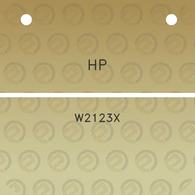 hp-w2123x