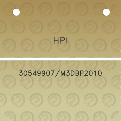 hpi-30549907m3dbp2010