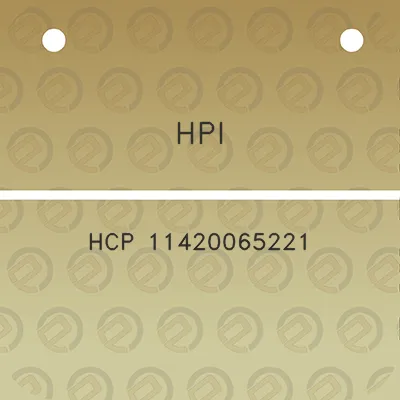 hpi-hcp-11420065221