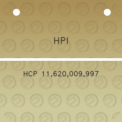 hpi-hcp-11620009997