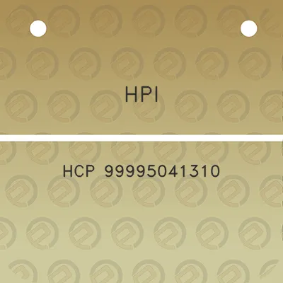 hpi-hcp-99995041310